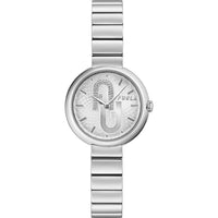 Furla Gray Stainless Steel Dress Watch