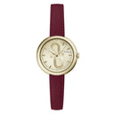 Furla Multicolor Leather Dress Watch