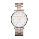 Marc Jacobs Gray Stainless Steel Dress Watch