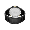 Police Black Stainless Steel Dress Watch
