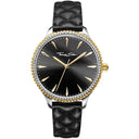 Thomas Sabo Black Leather Dress Watch