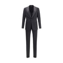 Giorgio Armani Black Fleece Wool Tuxedo