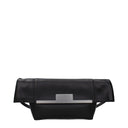 Max Mara Black Leather Shoulder Bag