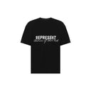 Represent Black Cotton T-Shirt