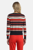 LS -MINORENNE PULLOVER - VAR BLUE ORANGE