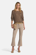 LS -ZEBRINO PULLOVER - TOBACCO
