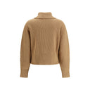 Max Mara Brown Wool Sweatshirt