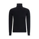Max Mara Black Wool Turtleneck