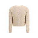 Max Mara Beige Polyamide Sweatshirt