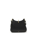Rabanne Black Calf Leather Bos Taurus Shoulder Bag