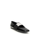 Givenchy Black Leather Ballet Flats