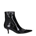 Maison Margiela Black Leather Ankle Boots