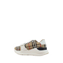 Burberry Beige Rubber Athletic Sneakers