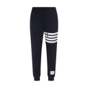 Thom Browne Blue Cotton Joggers (Workout Pants)