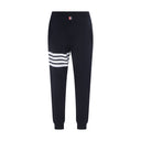 Thom Browne Blue Cotton Joggers (Workout Pants)