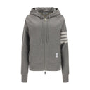 Thom Browne Gray Cotton Sweatshirt