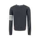 Thom Browne Gray Merino Wool Polo Shirt