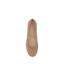 Gianvito Rossi Beige Calf Leather Bos Taurus Ballet Flats
