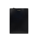 Jil Sander Black Calf Leather Bos Taurus Shoulder Bag