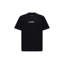 Jil Sander Black Cotton T-Shirt