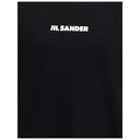 Jil Sander Black Cotton T-Shirt