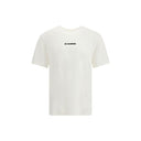 Jil Sander Cream Cotton T-Shirt