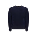 Brunello Cucinelli Blue Fleece Wool Sweatshirt