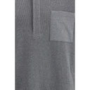 Thom Browne Gray Cotton Polo Shirt