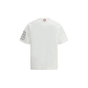 Thom Browne White Cotton T-Shirt
