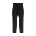 Thom Browne Black Cotton Chino Pants
