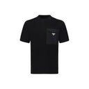 Prada Black Cotton T-Shirt