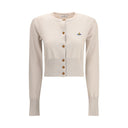 Vivienne Westwood White Cotton Cardigan