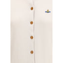 Vivienne Westwood White Cotton Cardigan