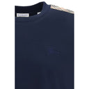 Burberry Blue Cotton T-Shirt