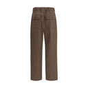 Max Mara Brown Wool Casual Pants