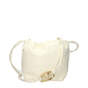 Valentino Garavani Beige Leather Shoulder Bag