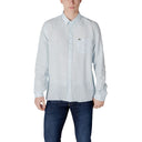 Lacoste Blue Linen Shirt