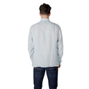 Lacoste Blue Linen Shirt