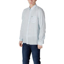 Lacoste Blue Linen Shirt