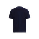 Brunello Cucinelli Blue Cotton T-Shirt