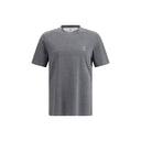 Brunello Cucinelli Gray Cotton T-Shirt