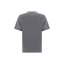 Brunello Cucinelli Gray Cotton T-Shirt