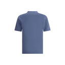 Brunello Cucinelli Blue Cotton T-Shirt