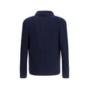 Brunello Cucinelli Blue Cotton Cardigan