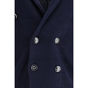 Brunello Cucinelli Blue Cotton Cardigan