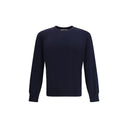 Brunello Cucinelli Blue Cotton Sweatshirt