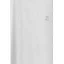 Brunello Cucinelli White Cotton T-Shirt