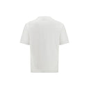 Brunello Cucinelli White Cotton T-Shirt