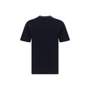 Brunello Cucinelli Blue Cotton T-Shirt