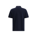 Thom Browne Blue Cotton Polo Shirt